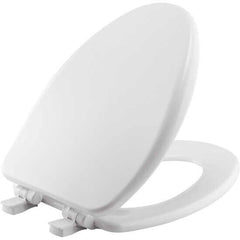 Bemis EM30TM000 Elongated Wood Toilet Seat in White