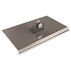 Bon 12-724 Stainless Steel Single Action Walking Edger - 10 x 6 - 1/2 Radius 5/8 Depth