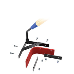 Bon 19-203 Reversible V-Shaped Asphalt Squeegee - Red Silicone Blade