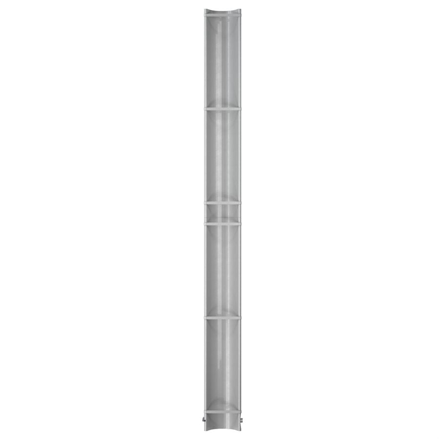 Bon Pro Plus 12-386 Aluminum Straight End Concrete Chute - 16'