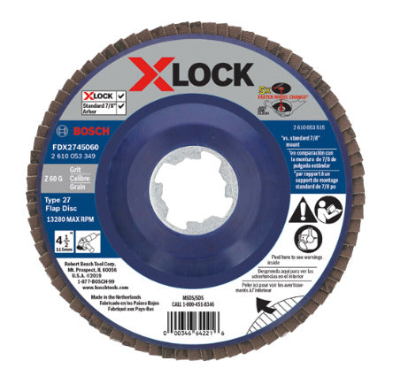 BOSCH FDX2745060 FLAP DISCS