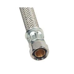 BrassCraft S1-20AF Speedi Plumb Flexible Braided Water Faucet Connector 3/8 x 1/2 in