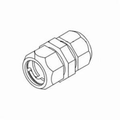 Bridgeport Fittings 260-RT Raintight Compression Coupling Zinc Die Cast EMT Conduit 1/2 in.