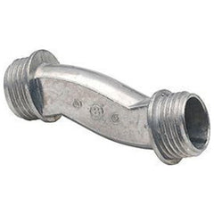 Bridgeport Fittings 1523-DC Offset Conduit Nipple Rigid/IMC Zinc Die Cast 1-1/4 in.