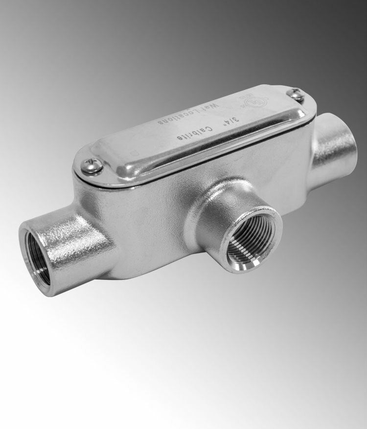 Calbrite S61000TE00 1in SS Tee Condulet