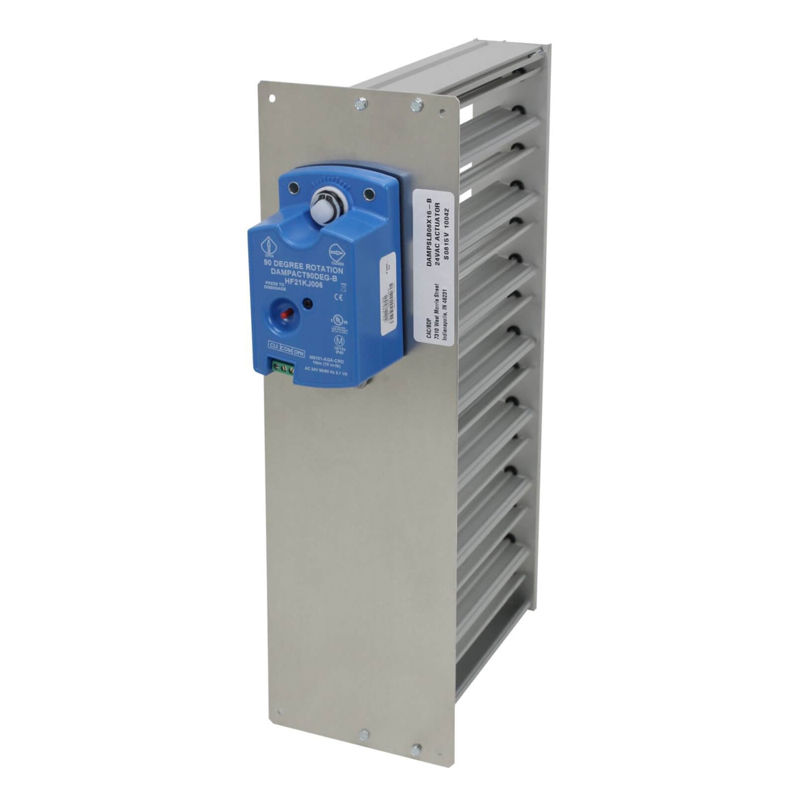 CARRIER DAMPSLB10X10-B BOTTOM MOUNT ZONE DAMPERS