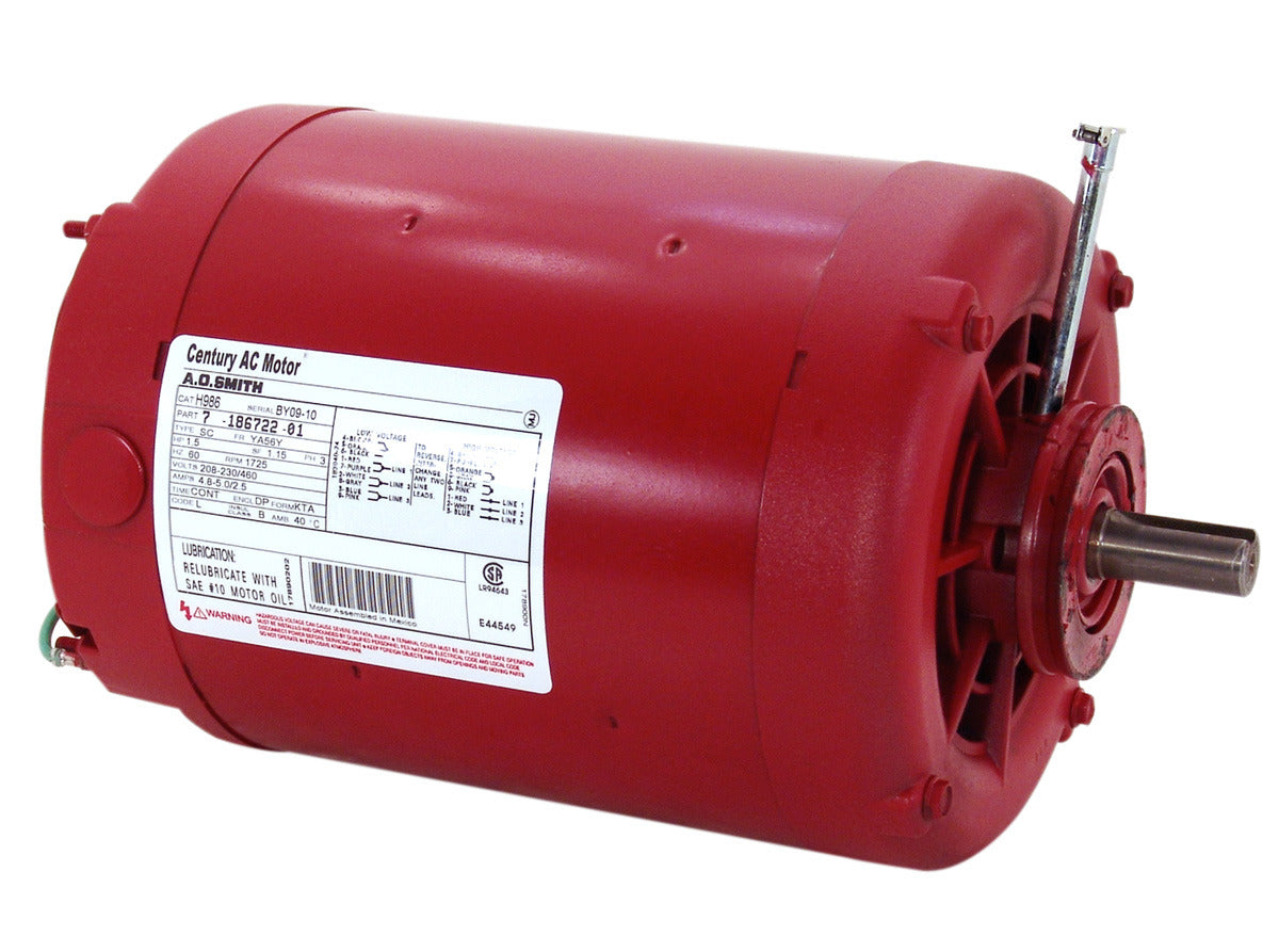 Century UH947 Hot Water Circulating Pump Motor 1 HP 575 Voltage