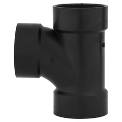 Charlotte Pipe 02929 3 Sanitary Tee - Hub x Hub x Hub - ABS DWV