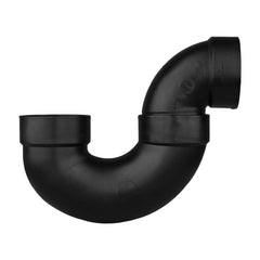 Charlotte Pipe 03087 4 P-Trap - Hub x Hub - ABS DWV