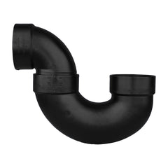 Charlotte Pipe 03087 4 P-Trap - Hub x Hub - ABS DWV