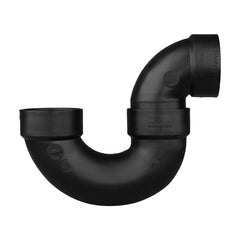 Charlotte Pipe 03086 3 P-Trap - Hub x Hub - ABS DWV