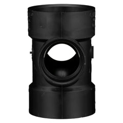 Charlotte Pipe 02970 3x3x2x2 Sanitary Tee - Hub x Hub x Hub x Hub - ABS DWV