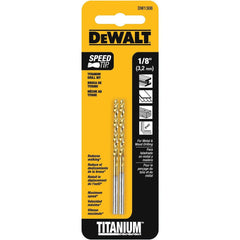 DeWalt DW1308 1/8 in Titanium Split Point Drill Bit