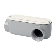 Southwire Company LLLA-200 Type LL Conduit Body With Cover and Gasket, 2 in Hub, Aluminum