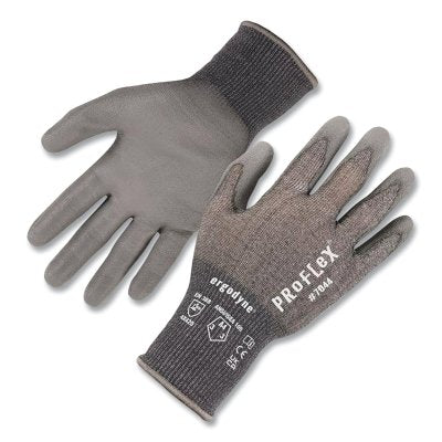 Ergodyne 10483 ProFlex 7044 PU Coated Cut-Resistant Gloves 18 Gauge (Pack 12) Replacement MPN