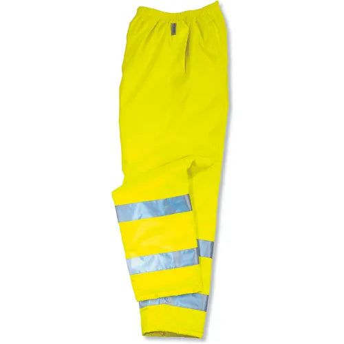 Ergodyne 24422 GloWear 8915 Class E Rain Pants, Lime, Small