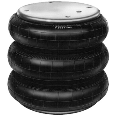 Firestone W013587823 Triple Convolute Airstroke Actuator Airmount Isolator