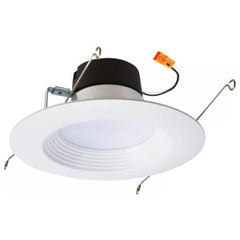 Halo LT560WH6930R-CA LED Retrofit Downlight Steel 120V 8W 0.089A 687 lm 3000K 90 CRI 5 and 6 in. Size Matte White