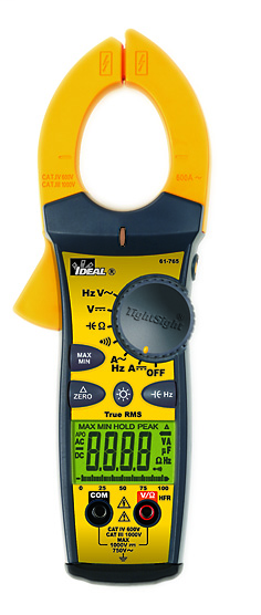 IDEAL INDUSTRIES 61-765 CLAMP METERS