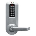 KABA E5031XS-WL-626-41 Electronic Door Lock, Solid Cast Housing and Lever, Satin Chrome, Includes Override, Schlage C