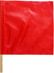 Kishigo 1600 18 Red Orange Safety Flag with 24 Handle
