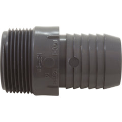 Lasco 1436012 Barb Adapter 1-1/4mpt x 1-1/4b Hose PVC