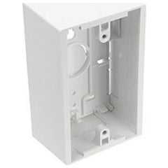 Leviton 42777-1WB Surface-Mount Back Box 1-Gang 1.45 Box Depth White