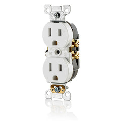 Leviton T5320-SW 15A-125V TR Duplex RCP