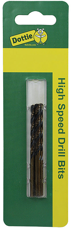 L.H. Dottie HS24C High Speed Drill 3/8 Inch Carded 1-Pack