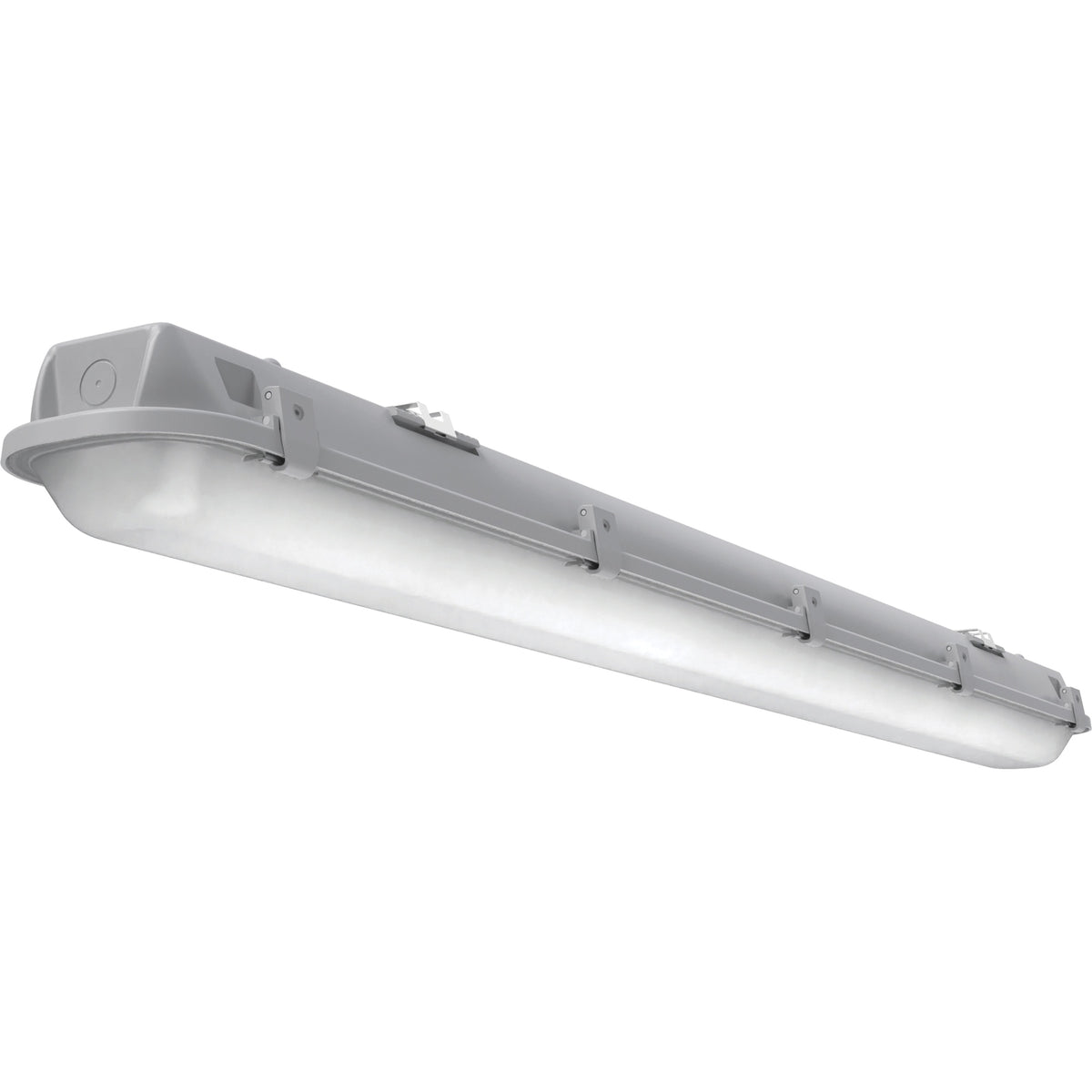 Lithonia Lighting CSVT-L48-AL03-MVOLT-SWW3-80CRI 80CRI Dimmable Switchable Lumen And CCT Vapor Tight LED Striplight 24/34/42-Watt 120 - 277-Volt Light Gray Contractor Select
