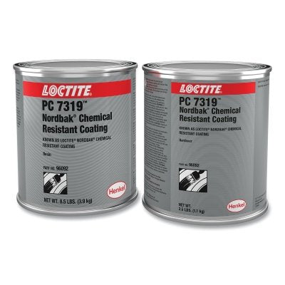 Loctite 209816 Nordbak Chemical Resistant Grey Floor Coating 12 lb Kit