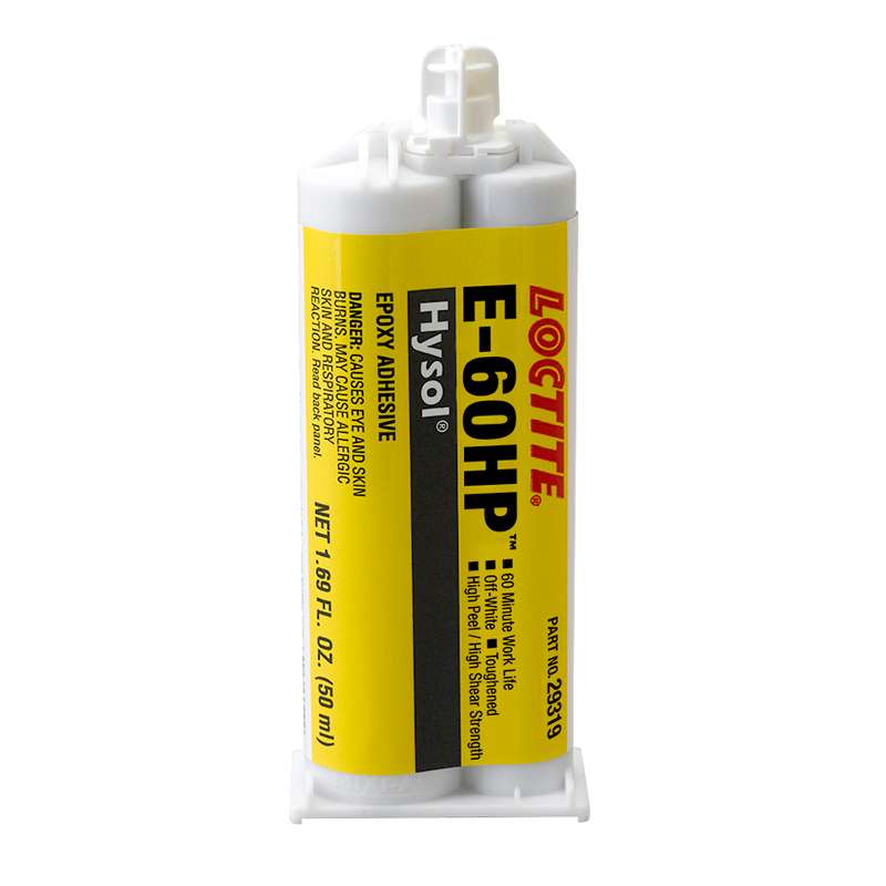 Loctite 237110 Hysol E-60HP Toughened High Strength Epoxy Structural Adhesive Yellow 50 mL