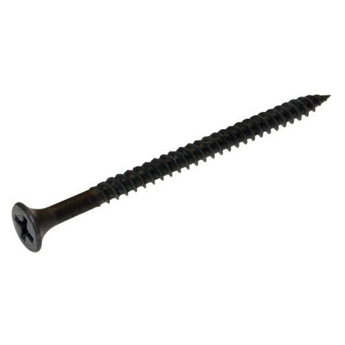 Metallics JDWS7C Black Phosphate Steel Phillips Drive Bugle Head Self-Piercing Drywall Screw #8 x 2-1/2-Inch