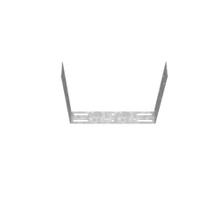 Milbank 1010GCU Wireway Universal Connector Non UL Listed 10x10 Wireway Hinge and Screw Cover ANSI 61 Gray Steel