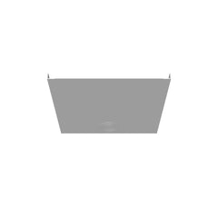 Milbank 1010GEU Wireway Universal End 10 Inch x 10 Inch Steel ANSI 61 Gray Powder Coated