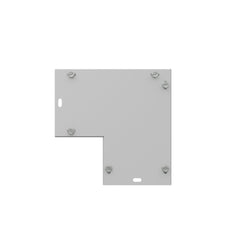 Milbank 44L90S 7x4.125x7 Wireway Elbow 90 Side Wall Access ANSI 61 Gray Steel