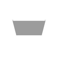 Milbank 1212GE-NK Wireway End Type 1 12x12 Screw Cover ANSI 61 Gray No Knockouts