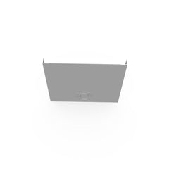 Milbank 88GEU Wireway Universal End 8 Inch x 8 Inch Steel ANSI 61 Gray Powder Coated