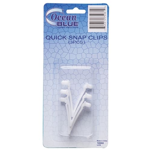 Ocean Blue 199002 Quick Snap Clips 3-Piece | 199002