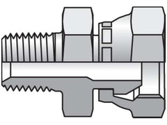 Parker 0107-8-8 Pipe Swivel Straight 0107