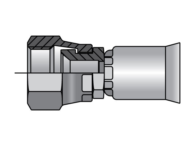 PARKER 10691N-8-8 PIPE FITTINGS