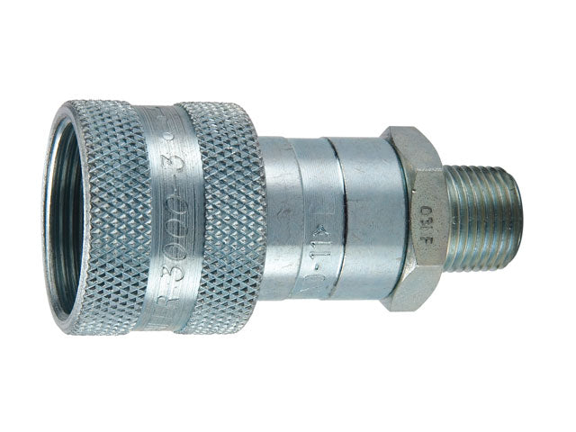 Parker 3050-2 3000 Series Coupler - Male Pipe