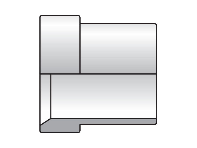 Parker 6TX-B Triple-Lok 37° Nut, Sleeve, Locknut TX