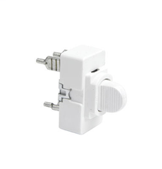 Pass & Seymour 1091W 3A 24 VAC/VDC Heavy Duty Momentary Contact Toggle Switch - White