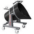 Pelican PMP80 Pelican 26.75 x 24 x 42.75 Cart with Canister for Hippo Mixer