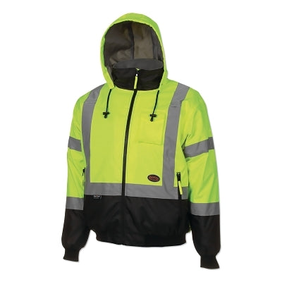 Pioneer V1130460U-4XL 2-in-1 Bomber Jacket Hi-Vis Yw/Gr 4XL