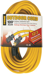 Prime EC500835 Outdoor Extension Cord 15A 125V 100ft