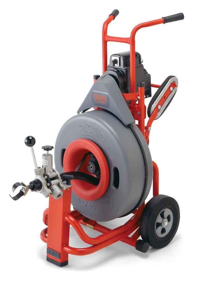 RIDGID 60062R 75 ft Drain Cleaning Drum Machine with Inner Core Cable