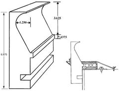 Stegmeier 4PCEL Pool Cover E Form 8' 13-BX