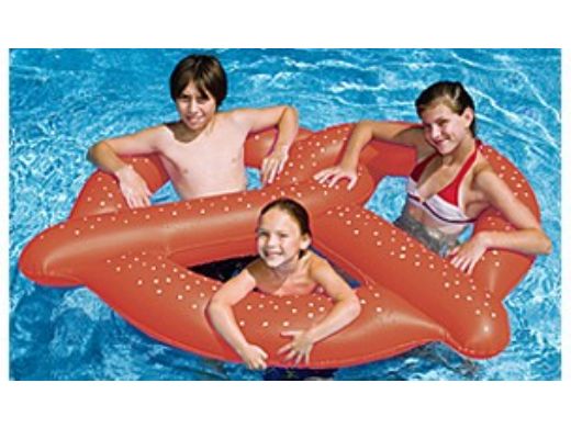 Swimline 90640 Giant Pretzel 60 Inflatable Pool Float